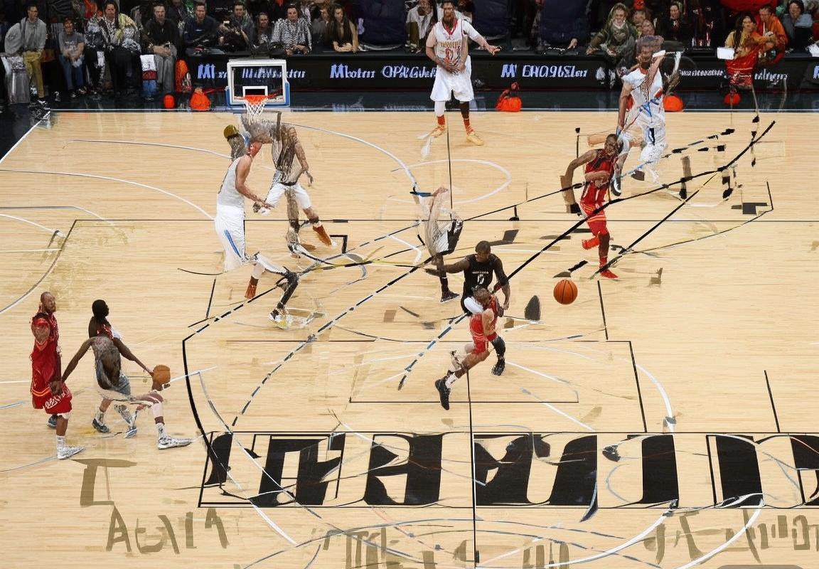 NBA焦点对决：火箭掘金精彩瞬间与数据解读(图4)